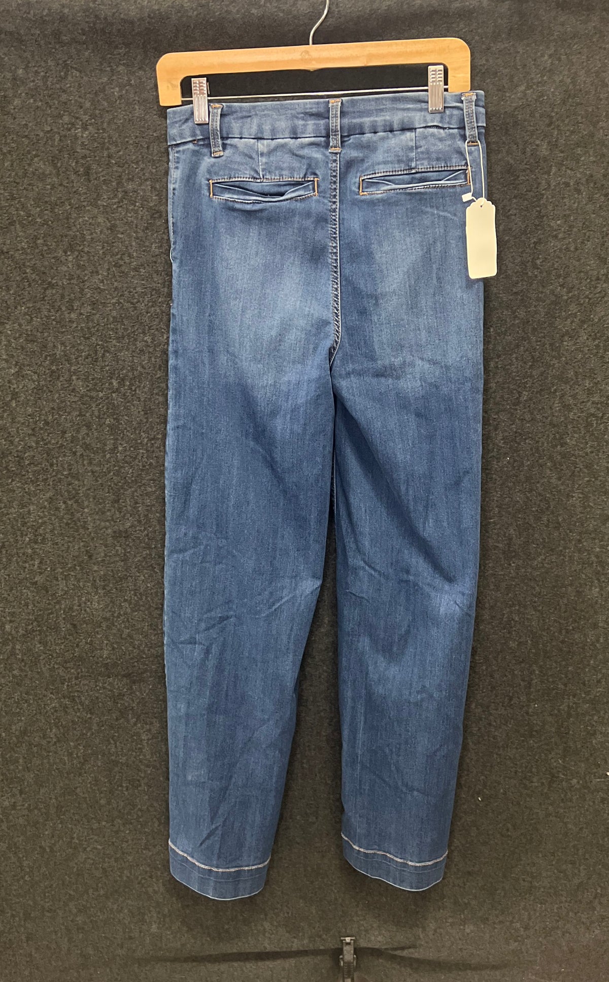 BCBGeneration Women's Blue High Rise Wide Leg Trouser Jeans Size 7/28