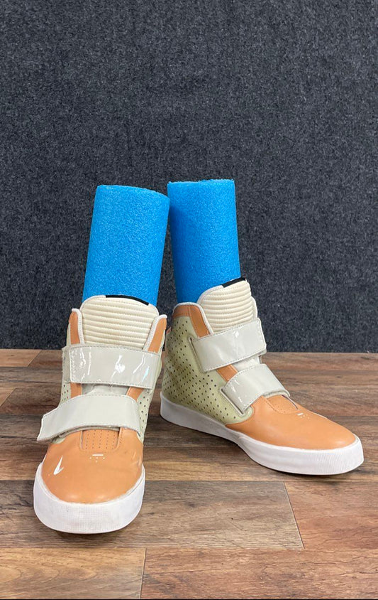 Nike Flystepper 2K3 Vachetta Tan Beige High Top Sneakers