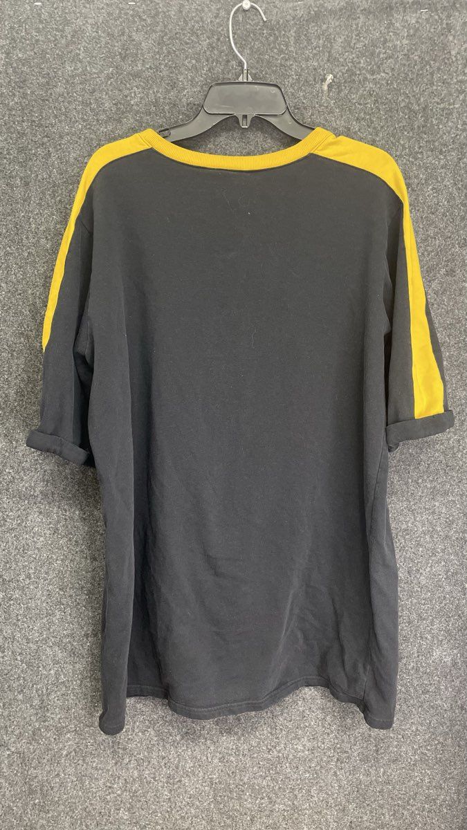 NFL Team Apparel Women's Pittsburgh Steelers Black Gold Logo Sweatshirt Sz XXL