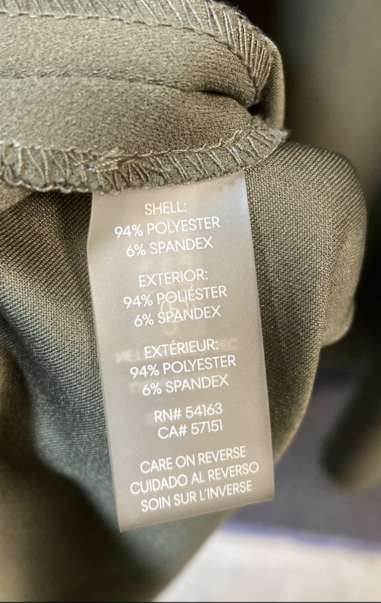 Calvin Klein Women's Olive Green Sleeveless Notch Collar Fit & Flare Dress Sz 6