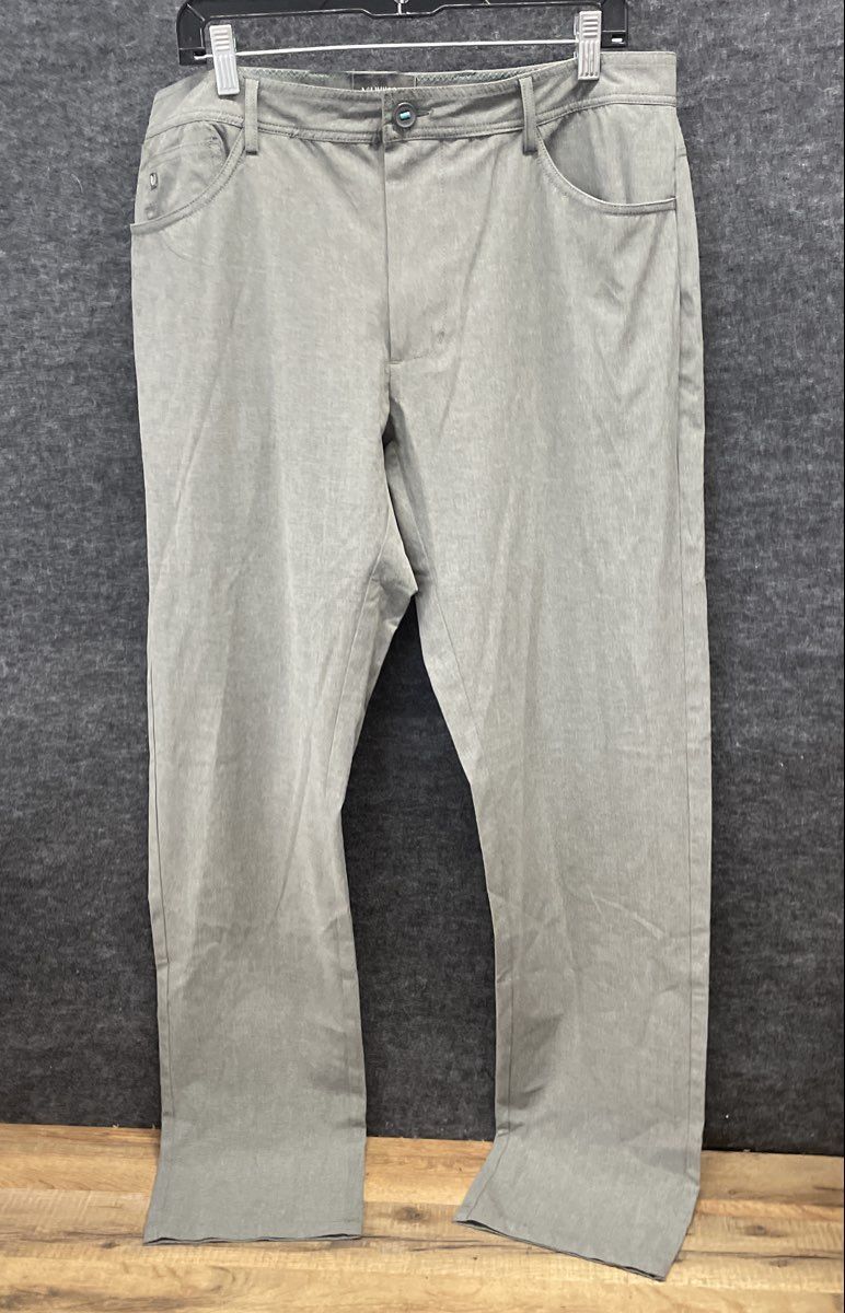 Linksoul Men's Green Boardwalker Golf Performance 5-Pocket Pants Size 34L