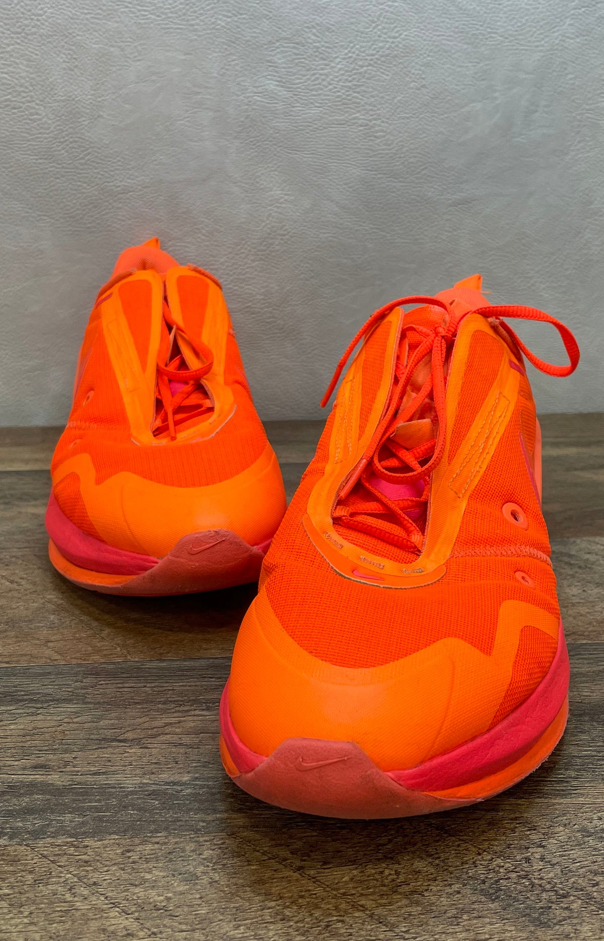 Nike Air Max Up Bright Crimson Orange Women's Running Sneakers Size 12
