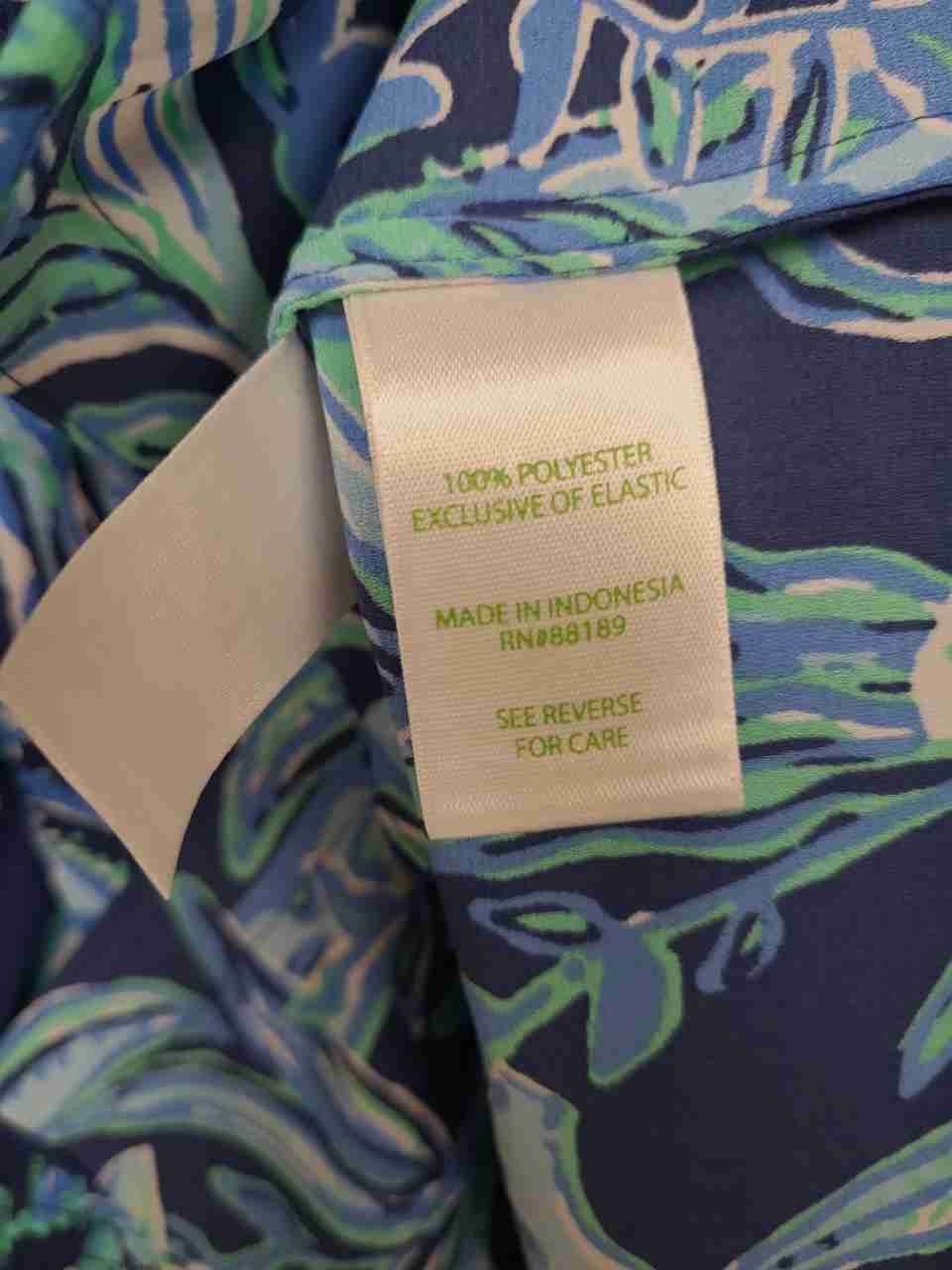 Lilly Pulitzer Women's Lot of 2 Floral Tropical Button Down Blouse Tops Size XS