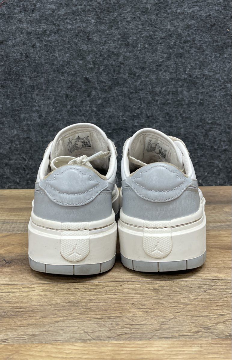 Air Jordan 1 Elevate Low Neutral Grey White Platform Women's Size 7