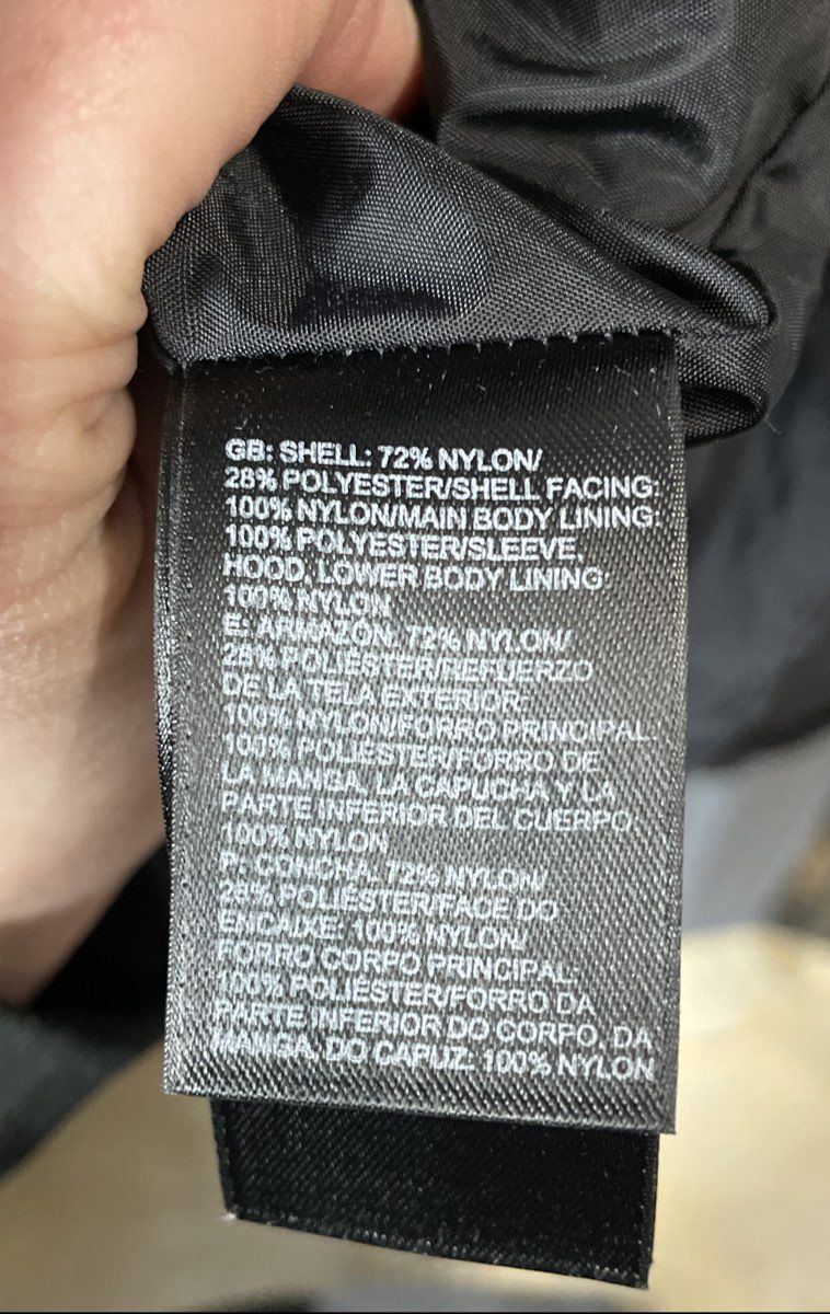 The North Face Women's Hooded Rain Jacket Gray Heather Full Zip Size S