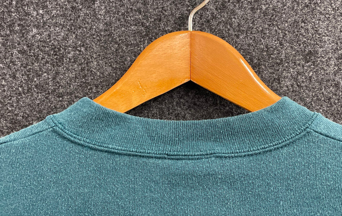 Vintage 90s Jerzees Men's Teal Green NuBlend Crewneck Sweatshirt Size 3X