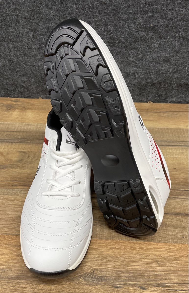 Naik Pllo 32699 White Red Men's Lifestyle Sneakers Size 11 New In Box DS