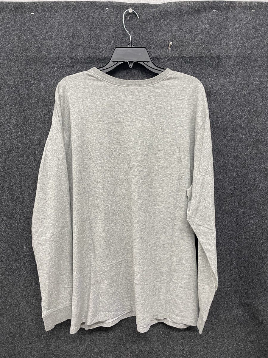Nike Men's Washington Wizards NBA Dri-FIT Long Sleeve Tee Heather Gray Sz 2XL