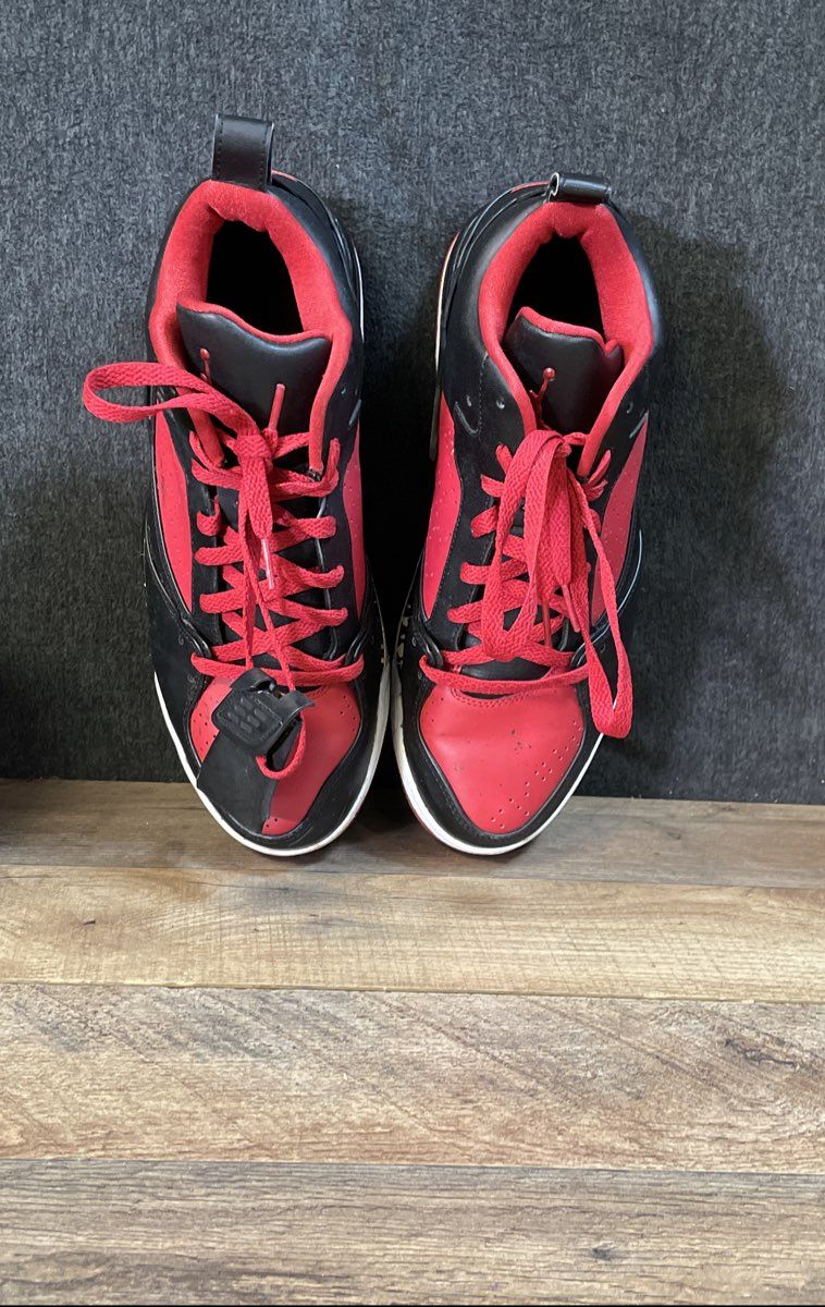 Nike Air Jordan Ol' School 2 Bred Black Red White Sneakers Size 11