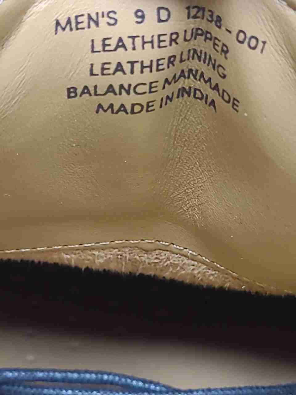 Florsheim Castellano Black Leather Cap Toe Derby Dress Shoes Size 9 D