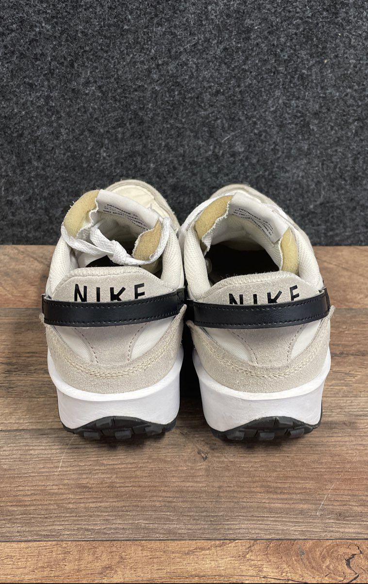 Nike Waffle Debut White Black Women's Running Lifestyle Sneakers Size 8.5