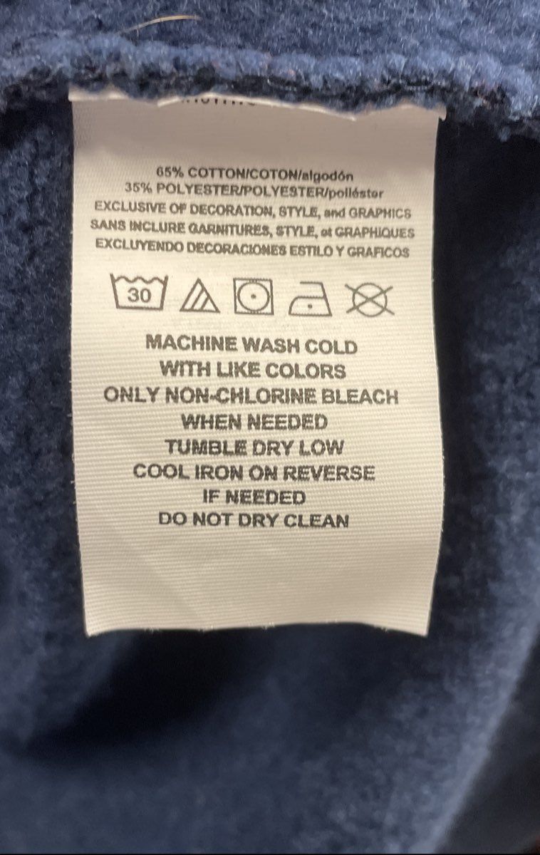 Fanatics Washington Wizards Women's Hoodie Red Blue Colorblock Pullover Sz M