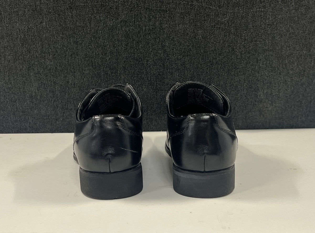 Rock & Republic Maxim Black Square Toe Oxford Dress Shoes Men's Size 9