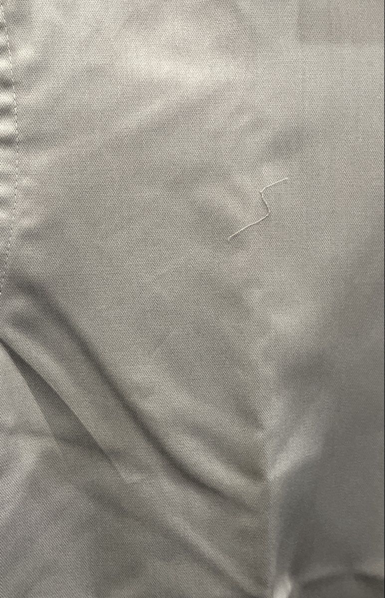 Van Heusen Men's Dress Shirt Gray Fitted Wrinkle Free Long Sleeve NWT 15 32/33
