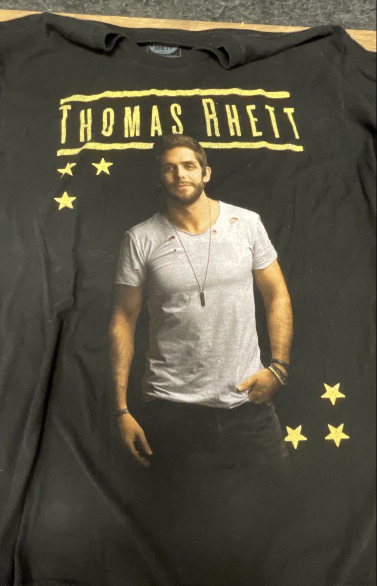 Thomas Rhett 2016 World Tour Concert T-Shirt Official Home Team Gear Sz XL