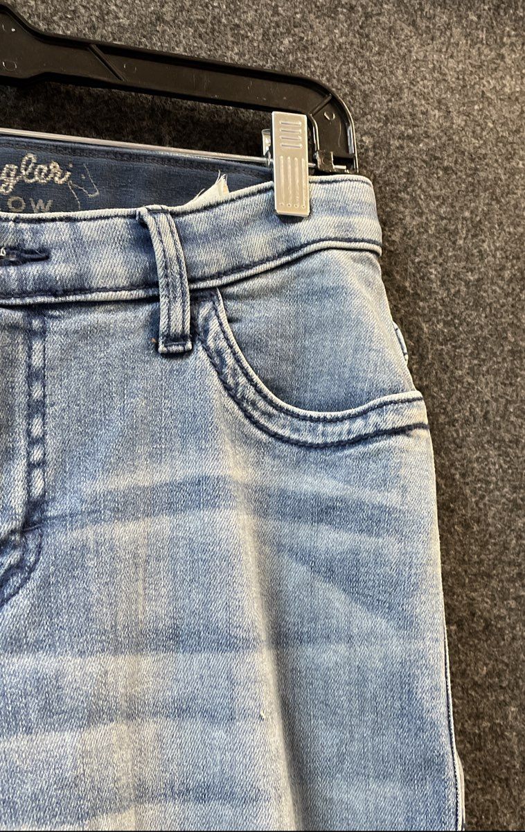 Wrangler Women's Willow Ultimate Riding Jean Light Wash Bootcut Denim Sz 5x32