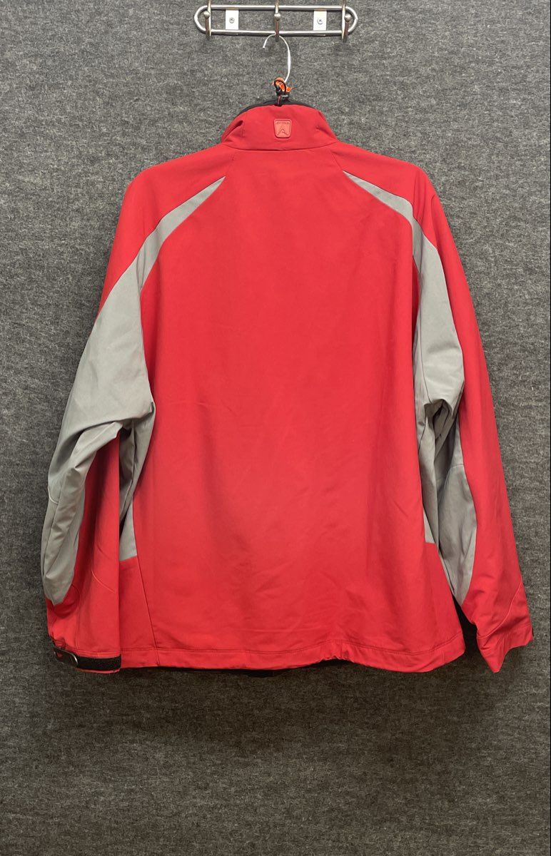 Antigua Men's Washington Nationals MLB Red Gray Full Zip Jacket Sz XL