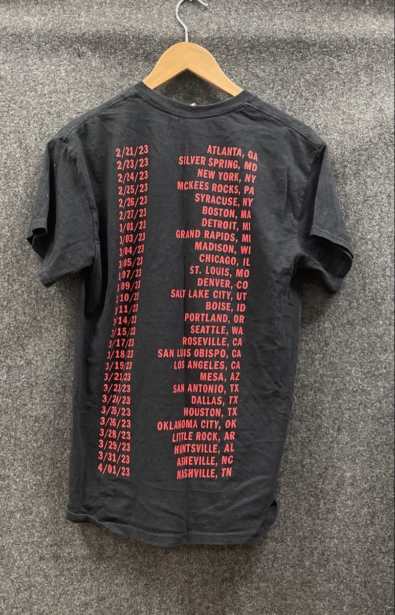 Des Rocks Live '23 Tour Concert Graphic T-Shirt Black Gildan M