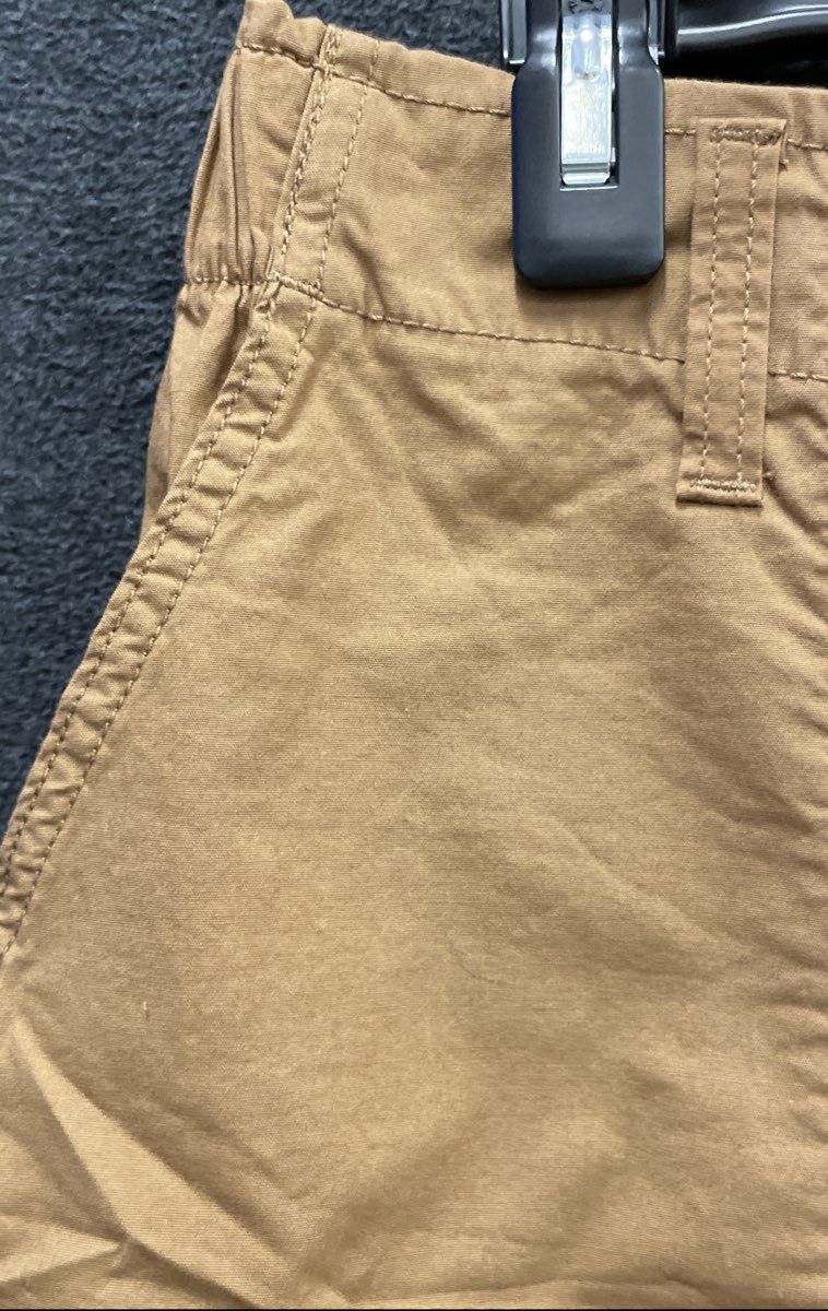 Sanctuary Women's Getaway Shorts Camel Tan Cotton Stretch Elastic Waist NWT Sz L