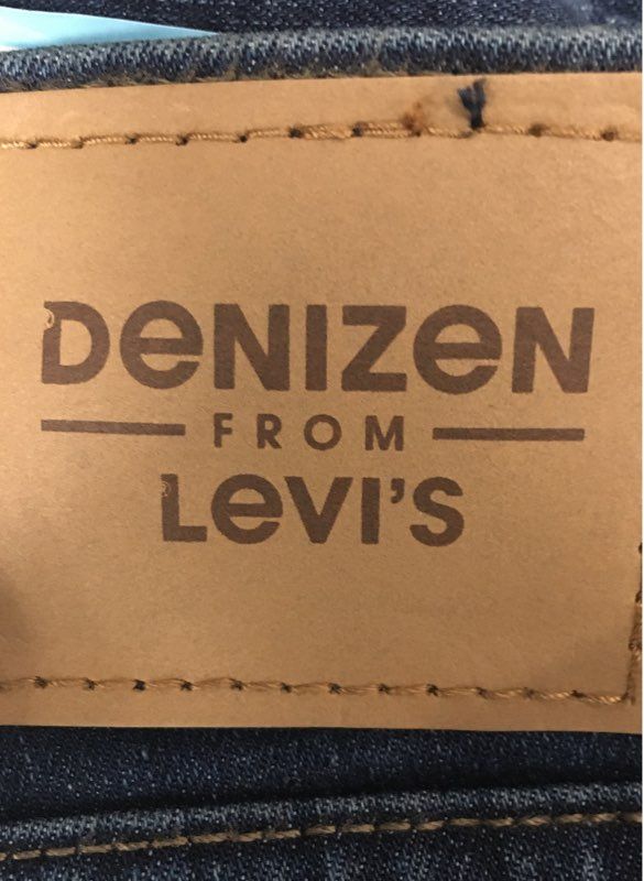 Denizen from Levi's Women's High-Rise Skinny Dark Wash Stretch Jeans Sz 18M NWT