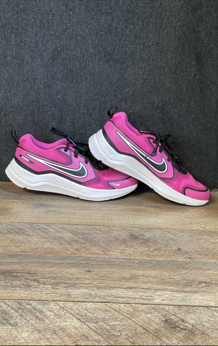 Nike Downshifter 13 Pink Black White Youth Running Shoes Size 7Y