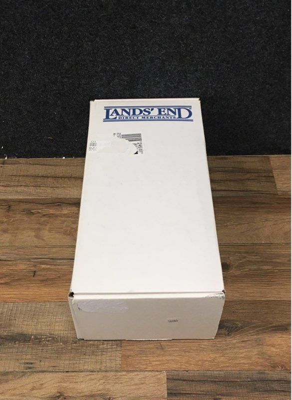 Lands' End Men's Tan Suede Slip-on Moc Toe Loafers Size 11.5 D with Box