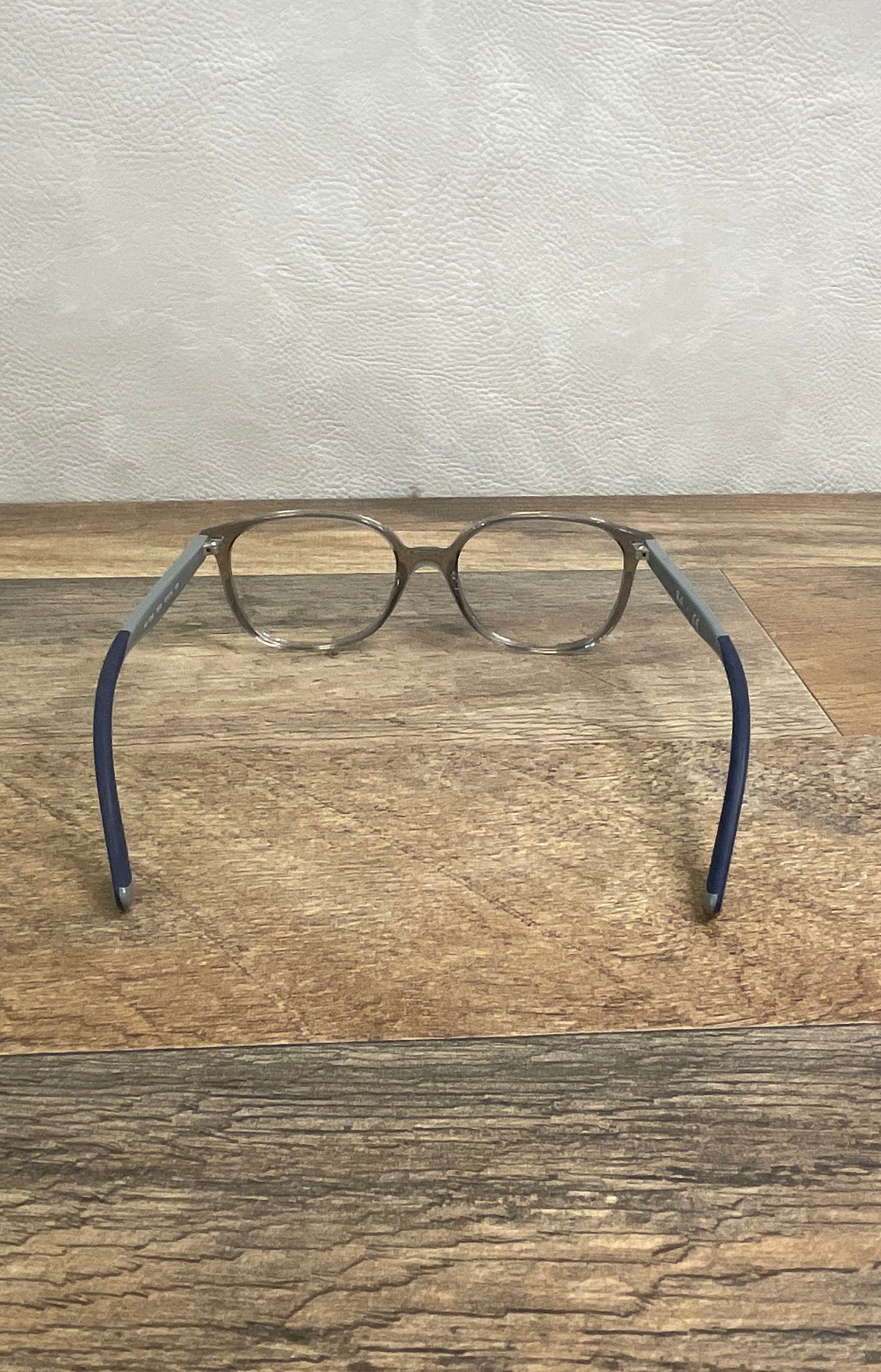 Ray-Ban Junior RY1598 3830 Eyeglasses Transparent Grey Blue Frames 49-16-130