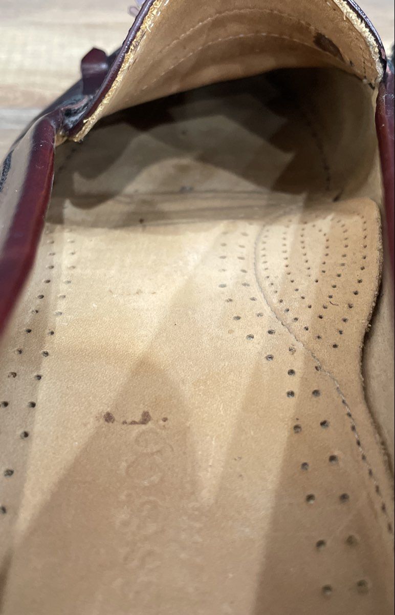 G.H. Bass & Co. Brown Leather Tassel Kiltie Loafers Dress Shoes Size 12