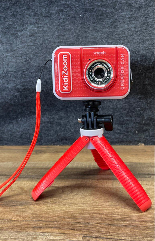 VTech KidiZoom Creator Cam HD Video Digital Camera w/ Tripod Handle