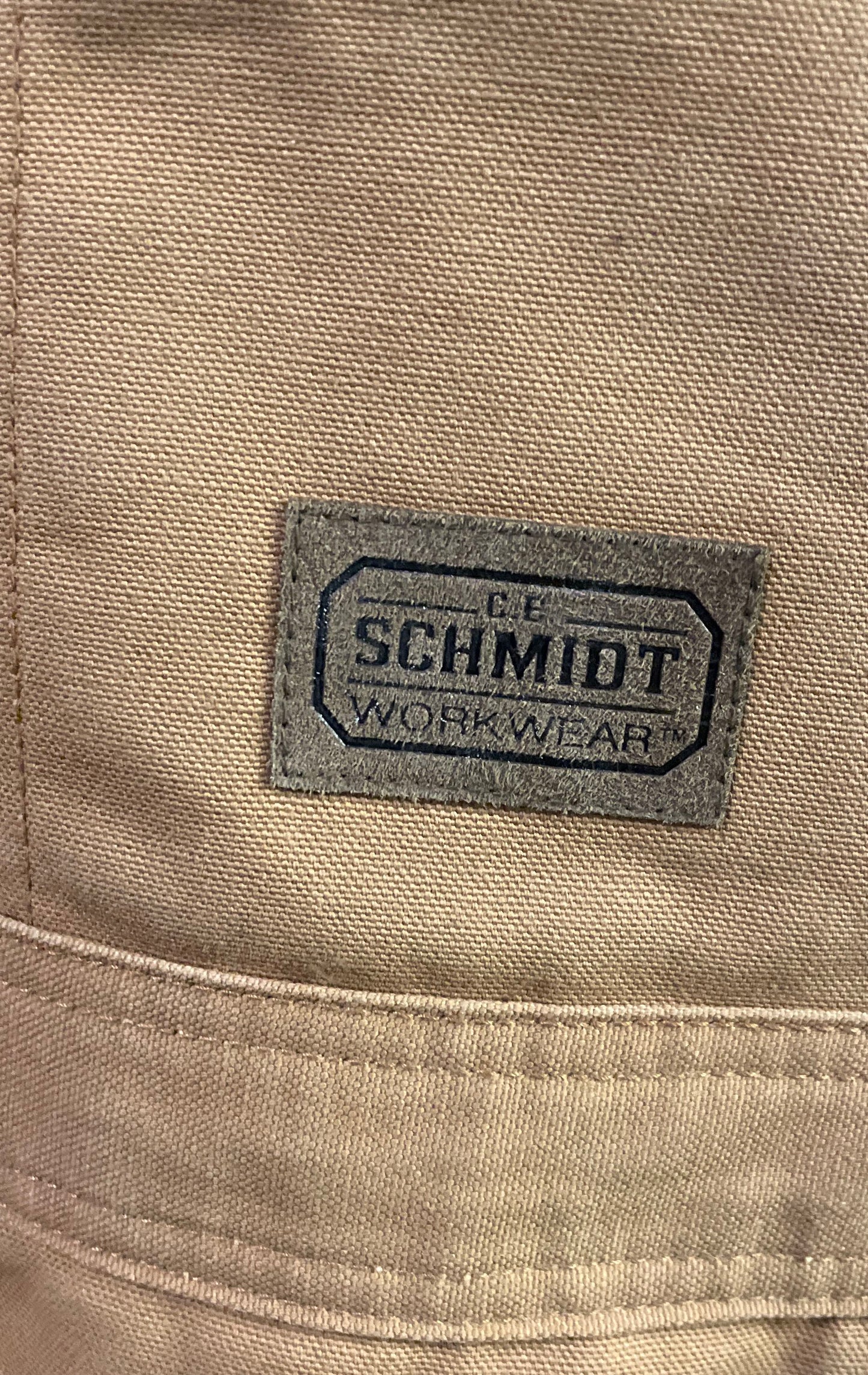C.E. Schmidt Men's Tan Insulated Quilted Duck Canvas Bib Coveralls Sz XLT
