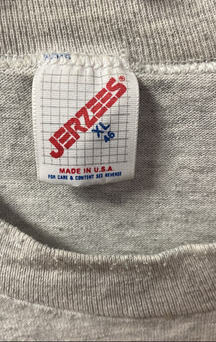 Vintage 90s Chicago Bulls NBA Logo T-Shirt Single Stitch Jerzees USA Sz XL