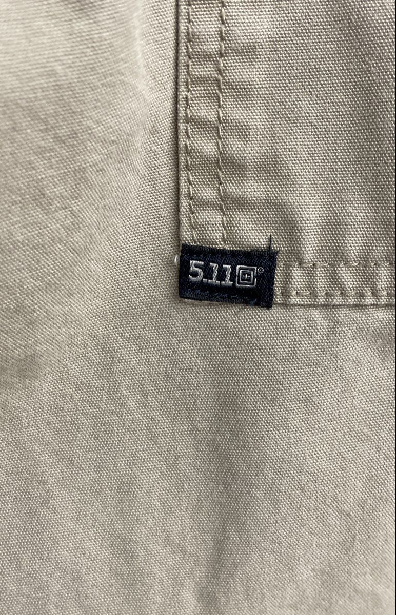 5.11 Tactical Men's Tan Cotton Canvas Cargo Pants Style 74251 Sz 44x32