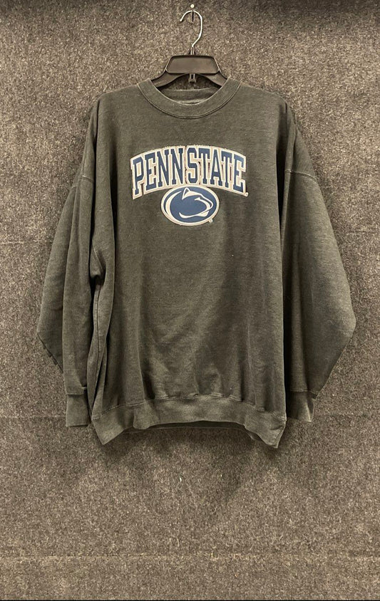 Vintage Y2K Cadre Penn State Nittany Lions Gray Crewneck Sweatshirt Sz XXL