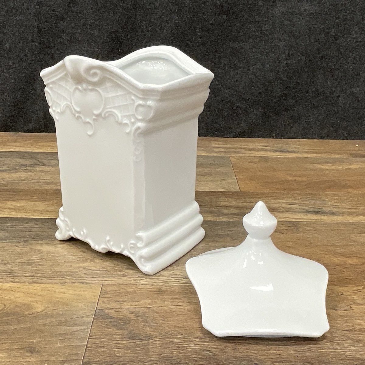 (3) French Country-Style White Porcelain Tea/Coffee Set