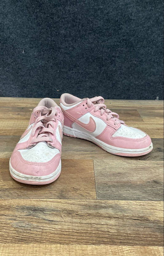 Nike Dunk Low Pink Foam White Kids Sneakers Size 2Y HV0930-100