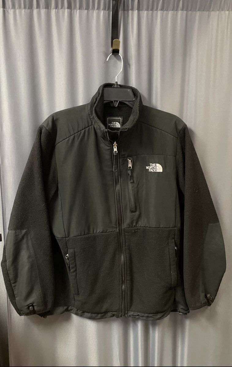The North Face Women's Black Denali Fleece Full Zip Jacket Size XL