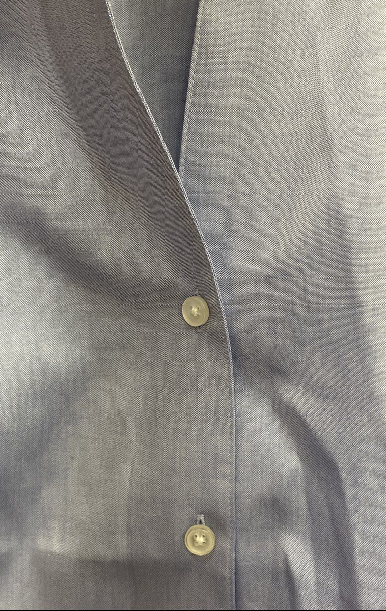 Jones New York Women's Light Blue Cotton Button Down Shirt Blouse NWT Size M