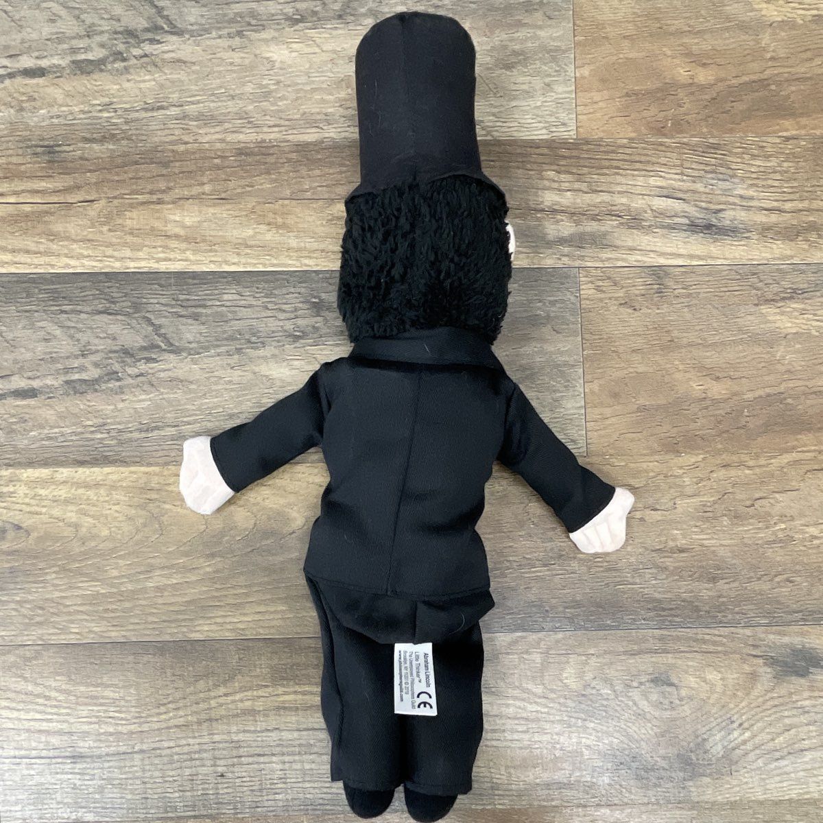 Little Thinkers Abraham Lincoln Plush Doll Toy Unemployed Philosophers Guild NWT