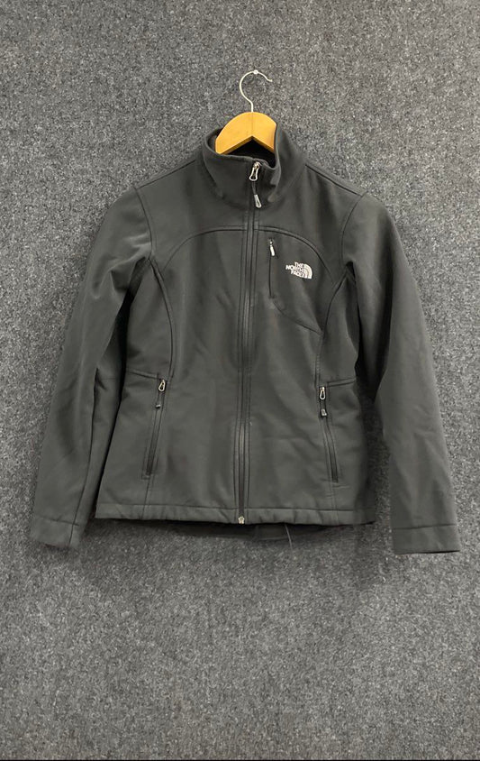 The North Face Women's Apex Bionic Softshell Jacket Black Full Zip Size S