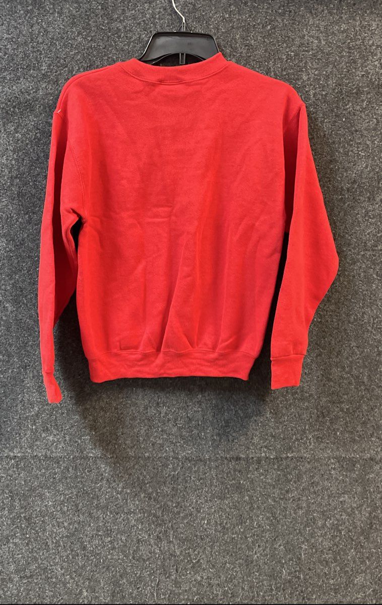 Mickey & Co. Kids Red Minnie Mouse Embroidered Sweatshirt NWT 90s 14/16
