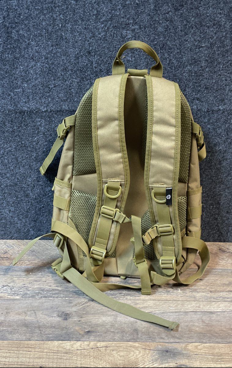 Protector Plus Coyote Brown Tactical MOLLE Assault Pack Hiking Backpack