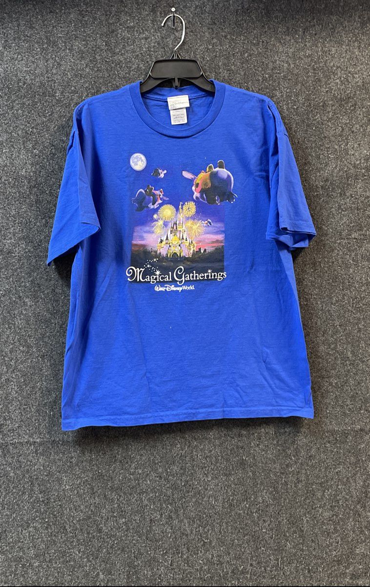 Vintage 2000s Walt Disney World Magical Gatherings Family Reunion T-Shirt XL