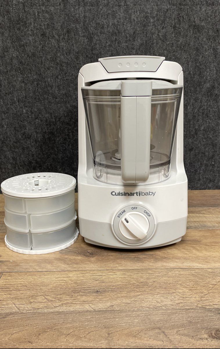 Cuisinart Baby BFM-2STPC Food Maker & Bottle Warmer Steamer Chopper w/ Storage