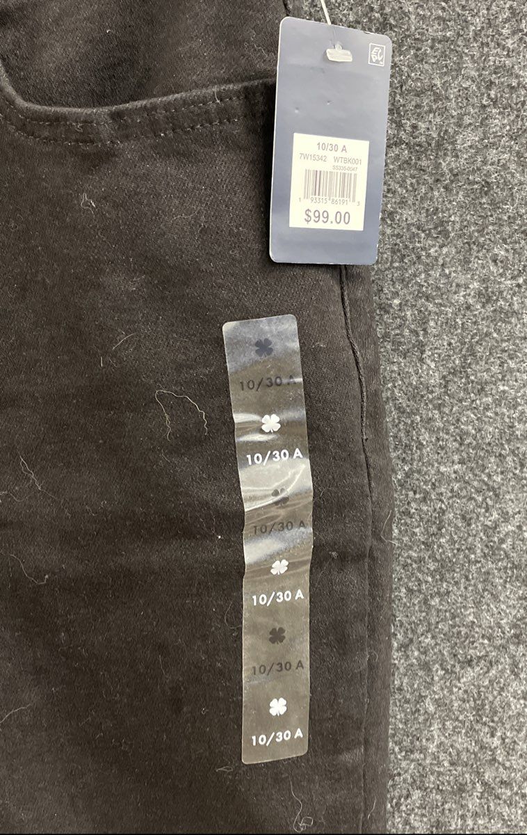 Lucky Brand Women's Black High Rise Skinny Curvy Jeans Size 10/30A NWT