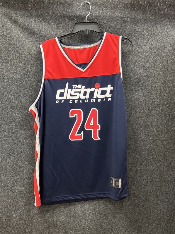 Fanatics Men's Washington Wizards Corey Kispert 24 Jersey Blue Red Sz XL