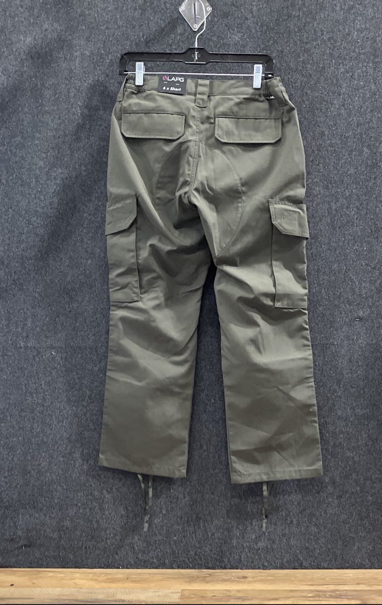 LAPG Women's Operator Tactical Pants OD Green Ripstop Cargo Size 6 Short NWT