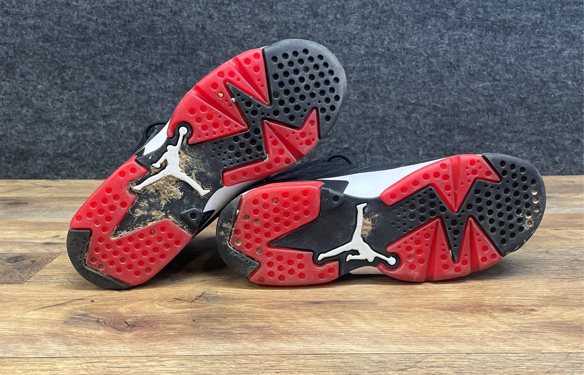 Nike Air Jordan Jumpman MVP Black University Red White Sneakers Size 5Y