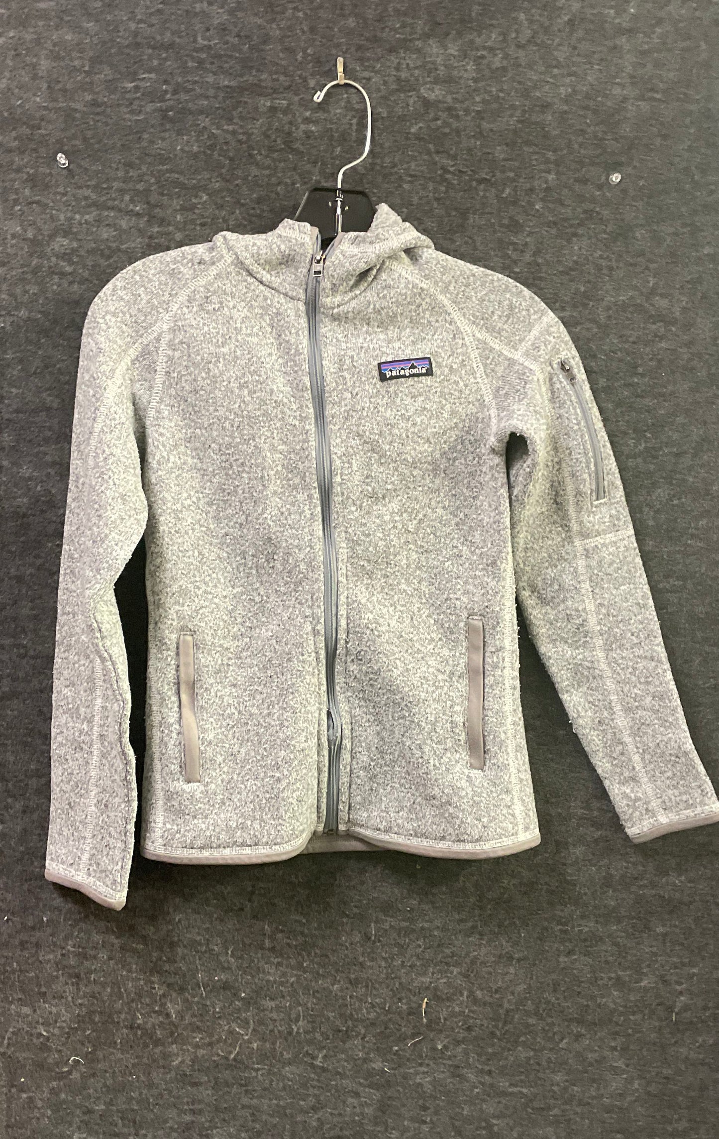 Patagonia Women's Better Sweater Full Zip Fleece Jacket Gray Heather Sz XXS