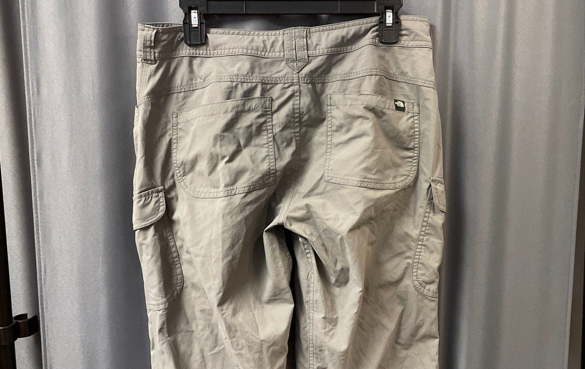 The North Face Women's Gray Cargo Hiking Outdoor Pants Size 8
