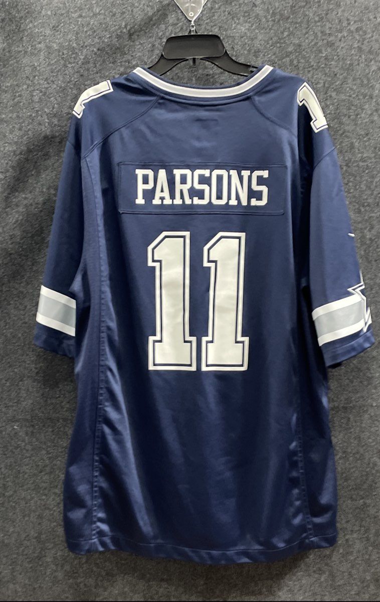 Nike Men's Dallas Cowboys Micah Parsons 11 NFL Game Jersey Navy Blue Sz XXL